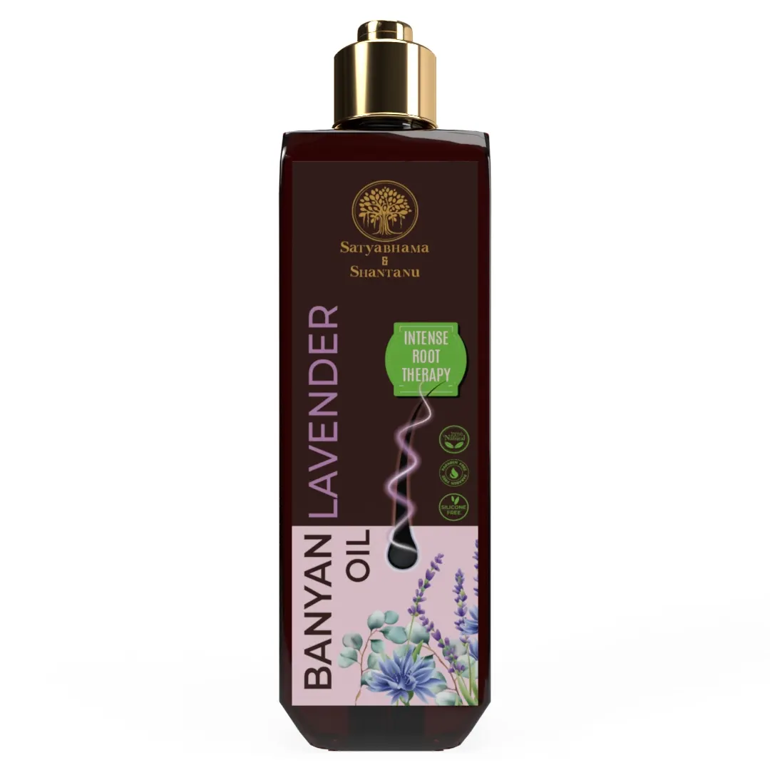 RBV B2B Banyan Lavender Hair Oil (200 ml)-24 Pcs. SP1873